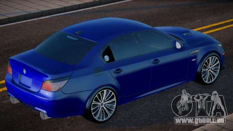 BMW M5 E60 Blue 1 pour GTA San Andreas