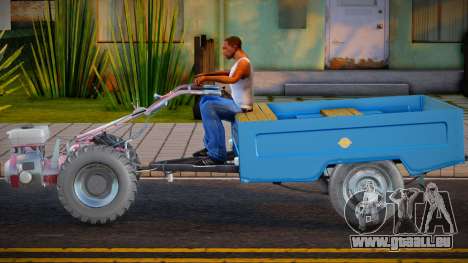 Tracteur à conducteur piétonnier pour GTA San Andreas