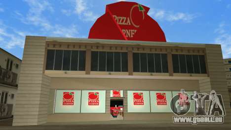 Pizza Corner shop mod v.1 für GTA Vice City
