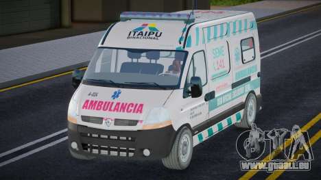 Renault Master Seme Ambulancia Paraguay V2 pour GTA San Andreas
