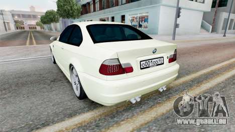 BMW M3 (E46) Isabelline pour GTA San Andreas