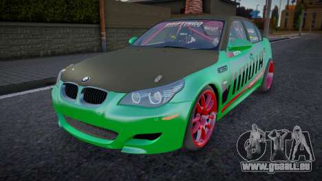 BMW M5 E60 Green für GTA San Andreas