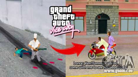 Cleo Task pour la fin de la bagarre dans les rue pour GTA Vice City