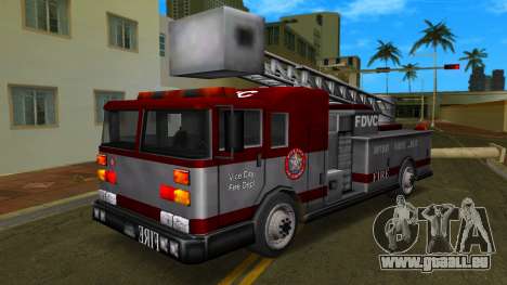 Camion de pompiers avec évacuation de secours pour GTA Vice City