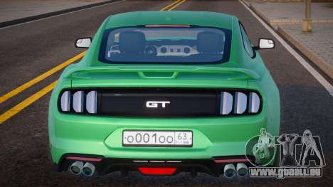 Ford Mustang GT Green pour GTA San Andreas