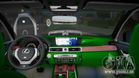 Lexus LS460 Green Interior pour GTA San Andreas
