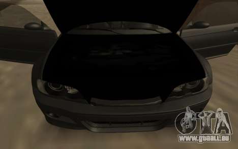 BMW M3 E46 COUPE stock pour GTA San Andreas