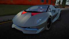 Lamborghini Sesto Elemento Black für GTA San Andreas