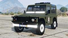 Land Rover Defender 90 Policia Naval pour GTA 5