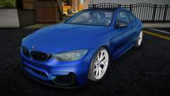 BMW M4 Blue pour GTA San Andreas