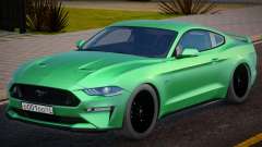 Ford Mustang GT Green für GTA San Andreas