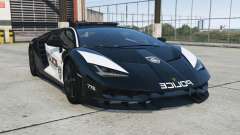 Lamborghini Centenario Seacrest County Police pour GTA 5
