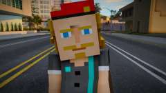 Minecraft Story - Milo MS für GTA San Andreas