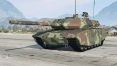 Leopard 2A7plus Toskanische Bräune für GTA 5