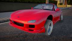 Mazda RX-7 Tuned v2 Red pour GTA San Andreas