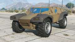 Panhard CRAB Light Taupe pour GTA 5