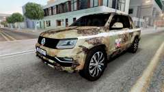 Volkswagen Amarok Clay Ash pour GTA San Andreas