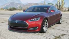 Tesla Model S Claret pour GTA 5
