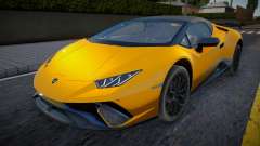Lamborghini Huracan Spyder Yellow für GTA San Andreas