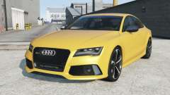 Audi RS 7 Sportback Minion Yellow pour GTA 5