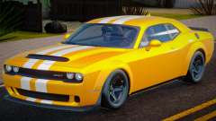 Dodge Challenger Yellow pour GTA San Andreas