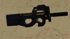 Assault SMG (FN P90) from GTA IV TBoGT pour GTA Vice City