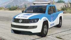 Volkswagen Amarok Double Cab Policia Militar da Bahia pour GTA 5