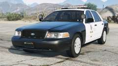 Ford Crown Victoria LAPD Eerie Black für GTA 5