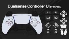 Dualsense Controller UI für GTA 4