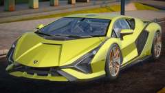 Lamborghini Sian Yellow für GTA San Andreas