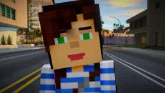 Minecraft Story - Stacy MS für GTA San Andreas