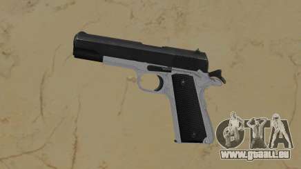 1911 2 tone silver lower black slide pour GTA Vice City