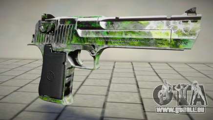 Deagle green desert eagle pour GTA San Andreas