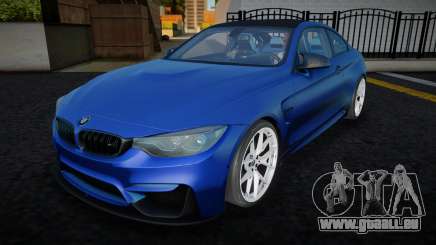 BMW M4 Blue für GTA San Andreas