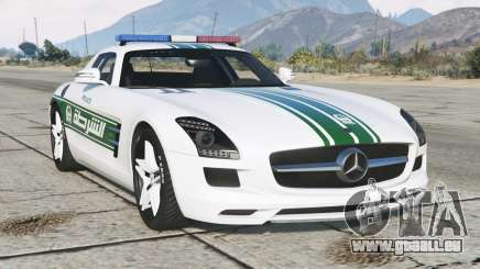 Mercedes-Benz SLS 63 AMG Dubai Police (C197) für GTA 5