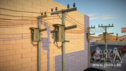 Poste electrico by dm loquendo (electric pole) für GTA San Andreas