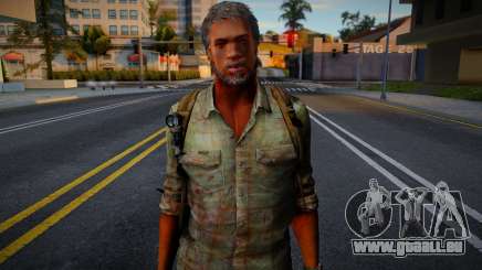 CJ HD con ropa de Joel de The Last Of Us 2 pour GTA San Andreas
