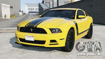 Ford Mustang Boss 302 2013 Ripe Lemon für GTA 5