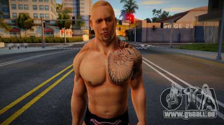 The Rock with beard für GTA San Andreas