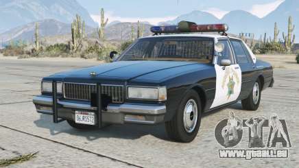 Chevrolet Caprice California Highway Patrol 1990 für GTA 5
