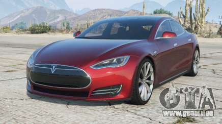 Tesla Model S Claret pour GTA 5