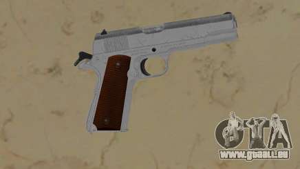 1911 silver with wood grips pour GTA Vice City