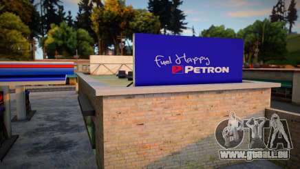 Petron Gas Station At Dillimore für GTA San Andreas