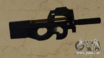 Assault SMG (FN P90) from GTA IV TBoGT für GTA Vice City