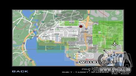 Straßen- und Nachbarschaftsnamen für jede SA-Karte (256) für GTA San Andreas