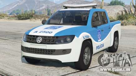 Volkswagen Amarok Double Cab Policia Militar da Bahia pour GTA 5