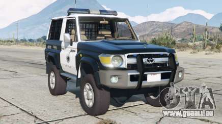 Toyota Land Cruiser 70 Police 2014 pour GTA 5