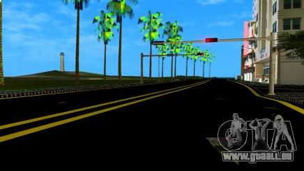 New roads new grass pour GTA Vice City