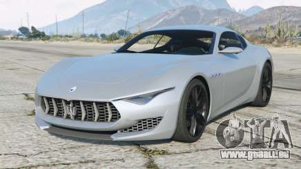 Maserati Alfieri Concept 2014 Light Grey für GTA 5