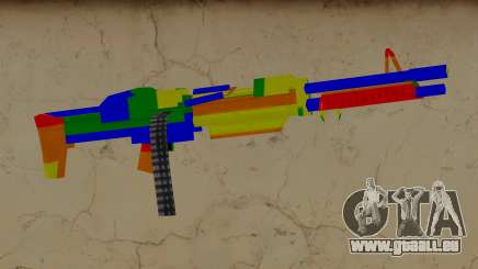 Comic M60 Gun pour GTA Vice City